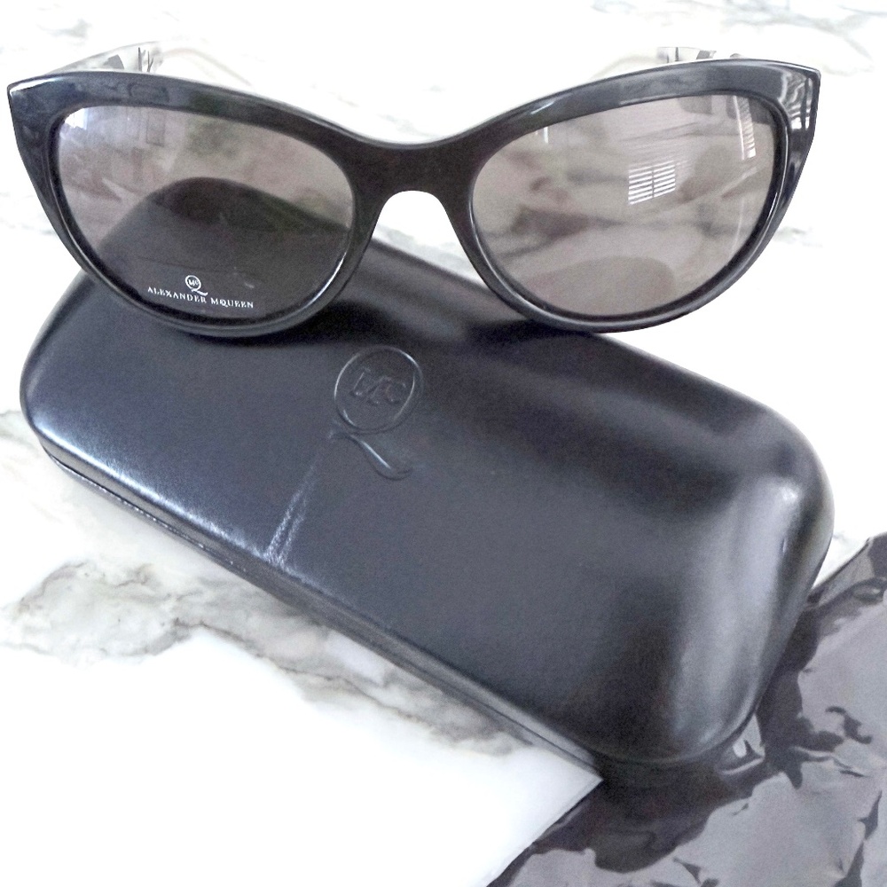 Alexander Mcqueen MCQ 0020/S Sunglasses, Black/Gray‎